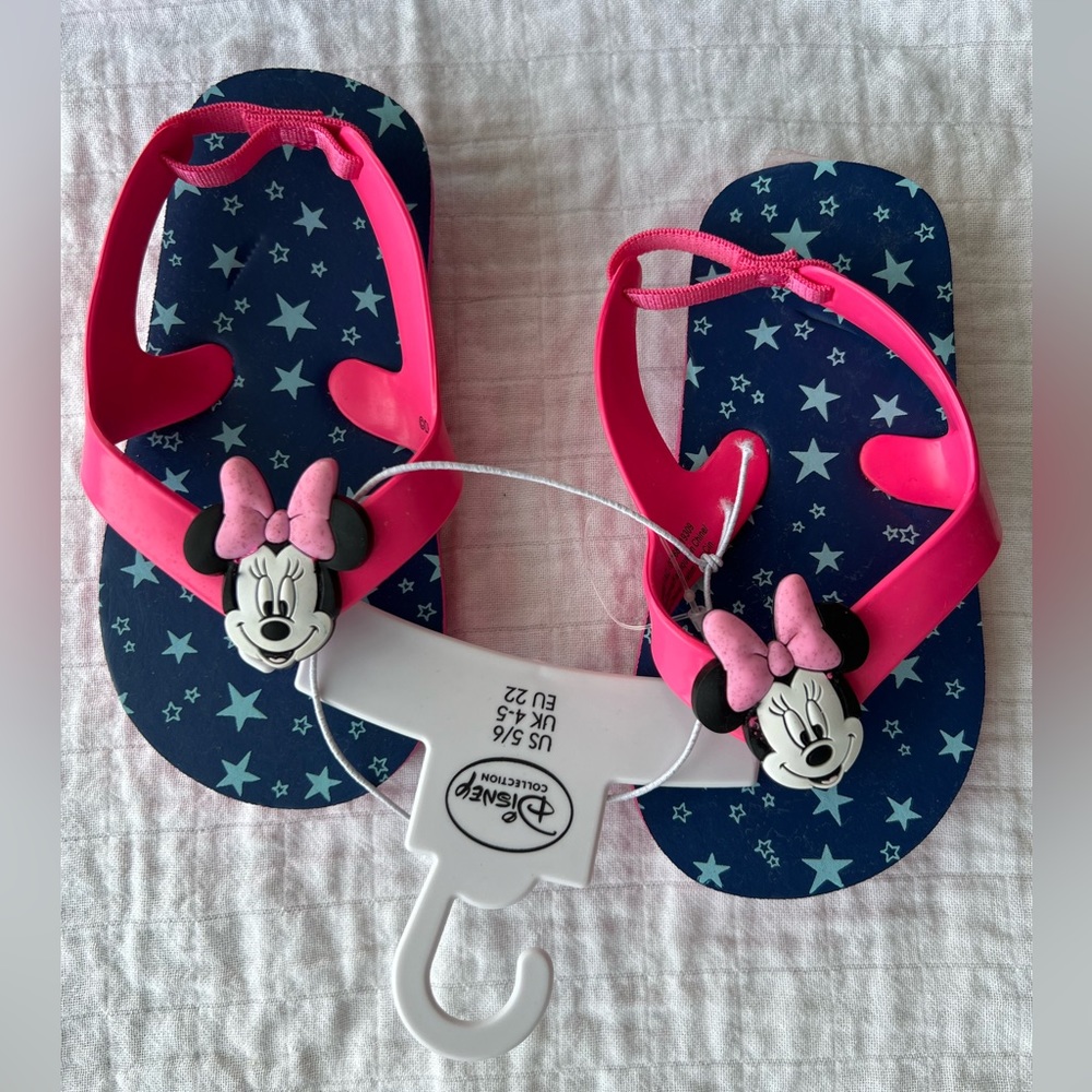 Disney Minnie Mouse Baby/Toddler Sandals - Size 5/6